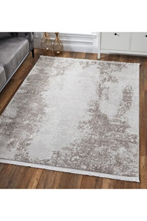 diamond hali sacakli dokuma hali tr198 krem vizon fiyati yorumlari trendyol