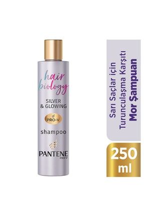 Hair Biology Turunculaşma Karşıtı Silver/ Mor Şampuan, Sarı Saçlar İçin, 250ml