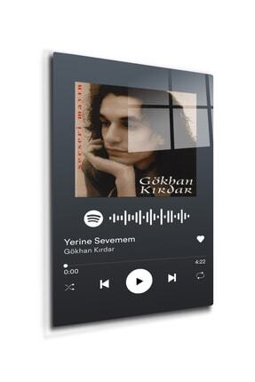 decorita spotify barkodlu gokhan kirda yerine sevemem cam tablo 30 cm x 40 cm fiyati yorumlari trendyol
