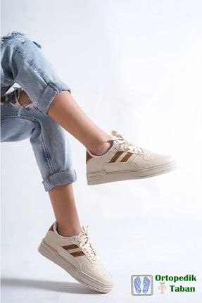 Bej - Kadın Air Sneaker Md1147-101-0001