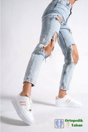 Beyaz-pudra Kadın Air Sneaker Bg1147-101-0001
