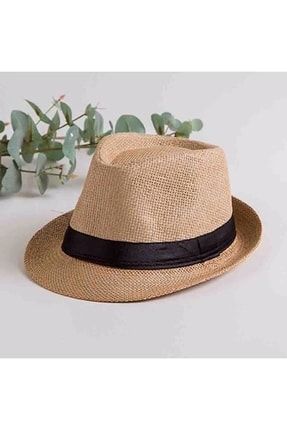 Unisex Yazlık Hasır Fötr Şapka