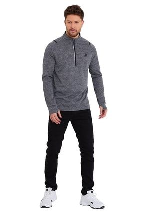 Advance Spor Sweatshirt Erkek Yüksek Yaka 1/4 Fermuar