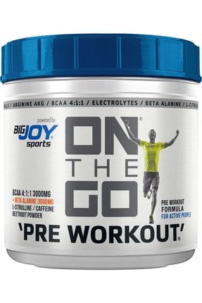 On The Go Preworkout Orman Meyveli Pre Workout 450g Güç Ve Performans Aminoasit