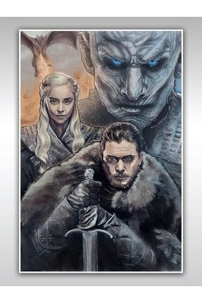 Game Of Thrones Poster 40x60cm Afiş - Kalın Poster Kağıdı Dijital Baskı