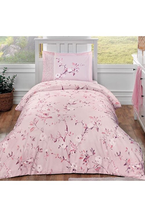 Ozdilek Tek Kisilik Ranforce Nevresim Takimi Ivy Rose Pembe Fiyati Yorumlari Trendyol