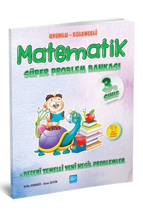 3. Sınıf Oyunlu-eğlenceli Matematik Süper Problem Bankası