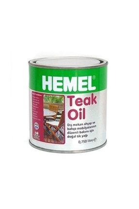 Teak Oil Şeffaf 0,75 Lt