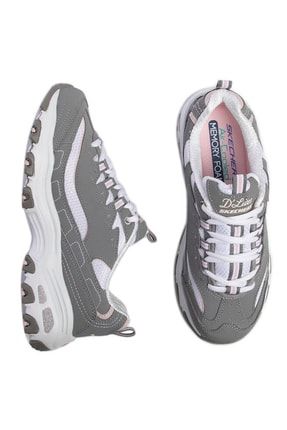Skechers d lite gri discount