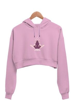 Hot pink crop top hoodie hotsell