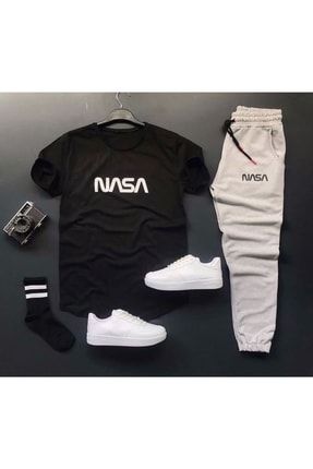 optimist sa d c the original Nasa Baskl T shirt E ofman Alt Kombin Fiyat Yorumlar Trendyol