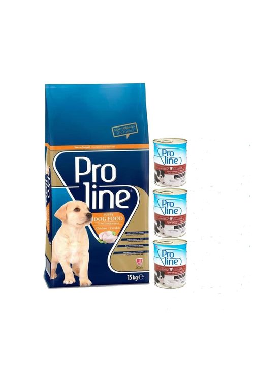 Pro Line Proline Puppy Tavuklu Yavru Kopek Mamasi 15 Kg 3 Adet Kopek Konservesi Fiyati Yorumlari Trendyol