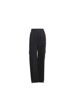 Calças adidas Originals Wide Cargo Pant Pant Preto de Mulher, IJ8183