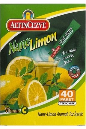 Nane Limon Tek Içimlik Içecek Tozu 40 Paket 72
