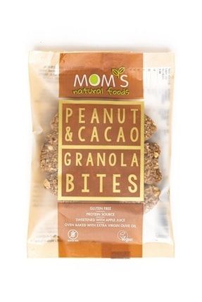 Mom's Peanut & Cacao Granola Bites ( Vegan - Gluten Içermez) 38 G