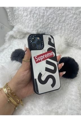 Supreme And Black Louis Vuitton iPhone 12 Pro Case