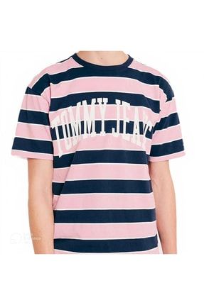 Tommy jeans collegiate stripe tee online