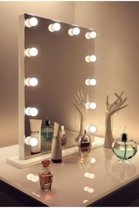 60cm X 80cm Kulis Işıklı Makyaj Aynası Model : Le8-012