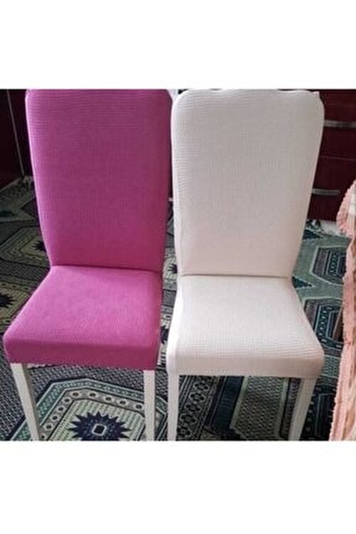 Deneme Zamani Standart Sandalye Ortusu Kasmir Likrali Esnek Sandalye Kilifi Krem Fiyati Yorumlari Trendyol