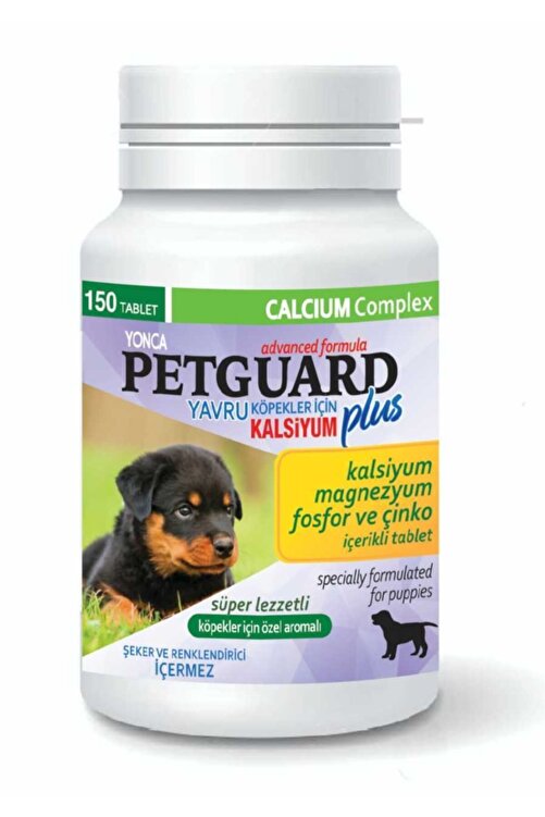 Pet Preety Petguard Plus Yavru Kopek Kalsiyum Tablet Fiyati Yorumlari Trendyol