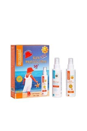 Unisex Çocuk için SPF50+ Güneş Koruyucu Spray 100 ml +Şapka 8697796000462