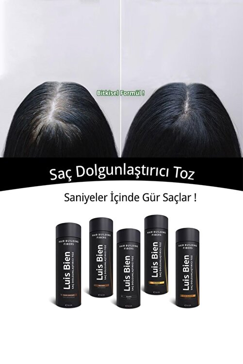 Luis Bien Sac Dolgunlastirici Toz Fiber Koyu Kahverengi Fiyati Yorumlari Trendyol Luis Bien Sac Dolgunlastirici Toz Fiber Koyu Kahverengi Fiyati Yorumlari Trendyol