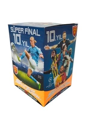 Süper Final Futbolcu Kartları 25 Adet 50 Kart 2022 Futbol Oyun Kartları AksanOyuncakS25