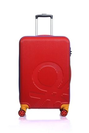 14bnt100-02-kr Kırmızı Unisex Orta Boy Bavul