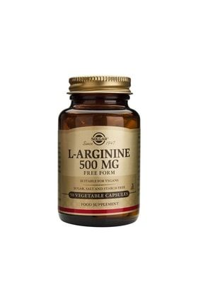 L-arginine 500 mg Free Form 50 Kapsül