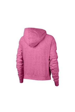 Nike Sportswear Gym Vintage Hoodie Pembe Kapu onlu Logolu Ince Swoosh Kad n Sweatshirt Cj1691 684 Fiyat Yorumlar Trendyol