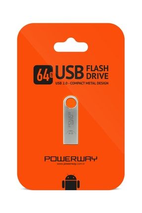64 Gb Metal Flash Bellek Metal Tasarım Usb Bellek The Latest Tecnology Chipset Data Traveler