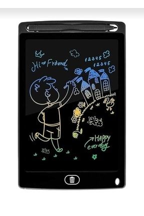 Grafik Digital Çocuk Yazı Çizim Tableti Lcd 8.5 Inc Ekranlı Bilgisayar Kalemli Karışık Renk