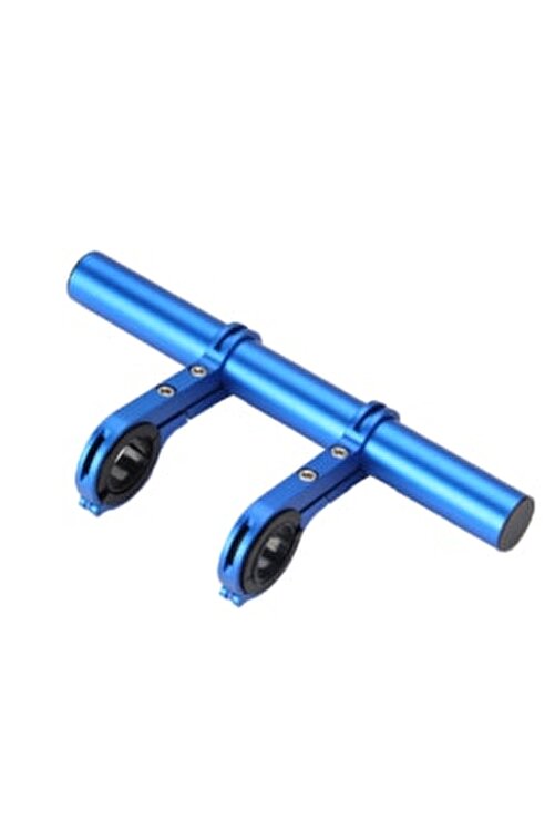 Mavi 20 Cm Bisiklet - Scooter Gidon Aksesuar Uzatma Aparati (GİDON GENİŞLETİCİ GENİŞLETİCİ ÇUBUK) aksesuar