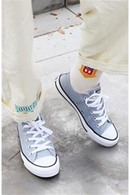Converse Kadın All Star Chuck Taylor Açık Gri Günlük Sneaker Spor Ayakkabı  170466c Fiyatı, Yorumları - TRENDYOL