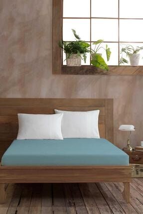 Elart Ranfors Pamuk Fitted ift Ki ilik ar af 160x200cm Ye il