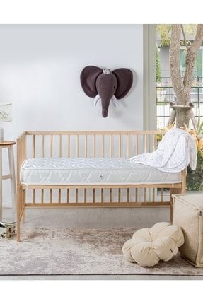 10 cm Beyaz Bebek Ve Çocuk Yatağı, Beşik Yatağı Park Yatak
