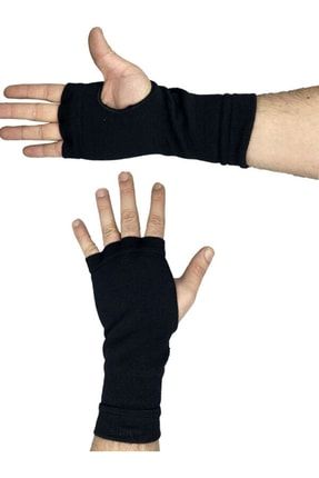 Boks Bandajı Siyah Hazır Bandaj Eldiven Giyilebilir Boks Bandajı Hazır Boks Bandajı El Sargısı