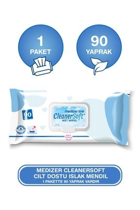 Cleanersoft Islak Bebek Havlusu 90 Yaprak Islak Mendil
