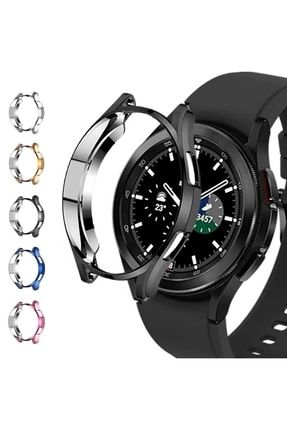 Nezih Case Samsung Galaxy Watch 4 40mm Uyumlu Kasa Ve Ekran Koruyucu 360 Tam Koruma Sert