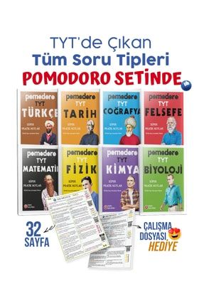 TYT Konu Anlatımlı Soru Bankası TYT Fasikülleri Kamp Kitabı Tekrar Föy Hediyeli
