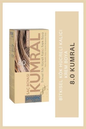 Color 8.0 Kumral - Amonyaksız Bitkisel Kalıcı Saç Boyası