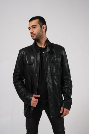 Erkek Blazer Hakiki Deri Ceket