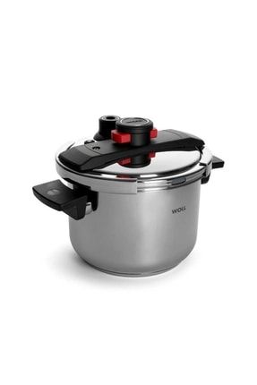 Stainless Steel Pressure Cooker 6 L 22 cm Pressure Pro 122PP WOLL