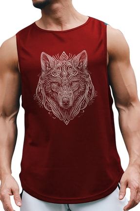 Wolfart Kolsuz Sporcu T-shirt Tank Top Spor Atlet