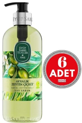 Ayvalık Zeytin Çiçeği Doğal Zeytinyağlı Sıvı Sabun 500 Ml 6 Adet Anadolu Marketing 89