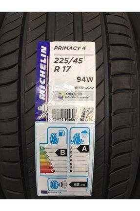 Michelin 225 45r17 94w Xl Michelin Primacy 4 Uretim Yili 2020 Fiyati Yorumlari Trendyol