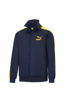 Puma Iconic T7 Track Jacket Pt Lacivert Erkek Fermuarl Sweatshirt