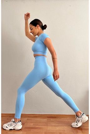 Kadın Spor Salonu Fitness Giyim Dikişsiz Yoga Seti Yoga Takım Spor Giyim  Kadın Egzersiz Tayt Üst Spor Giyim Eğitim Takım