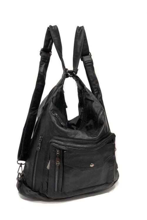 Eliza Sirt Ve Kol Cantasi Yikanmis Suni Deri Ebat 35cm35cm Siyah Fiyati Yorumlari Trendyol