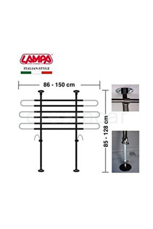 Lampa Arac Ici Kopek Separatoru 3 Katli 60414 Fiyati Yorumlari Trendyol